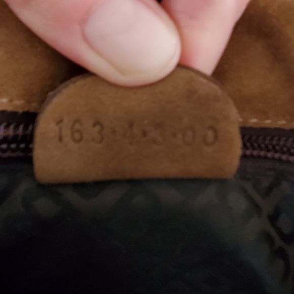 BALLY Vintage Shoulder Bag*Patent & Suede Leather - Picture 5 of 9